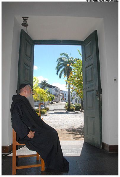 Benedictine monk, Mosteiro de São Bento, Olinda