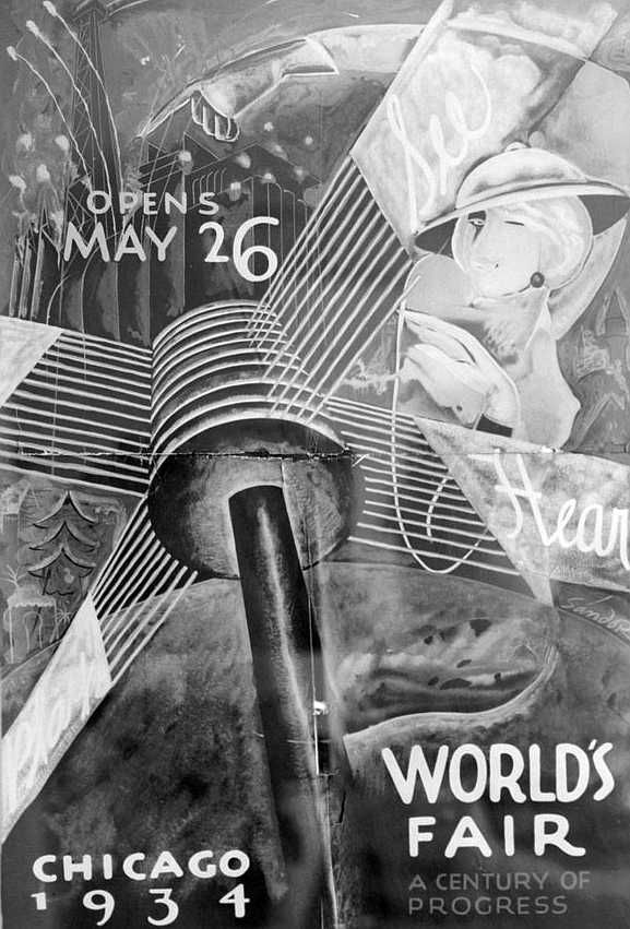 Chicago World's Fair 1934 - official poster