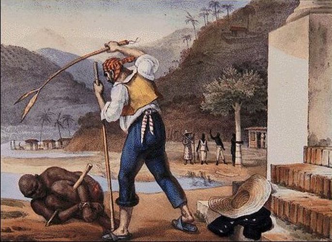 Slavery in Brazil, by Jean-Baptiste Debret (1768-1848).