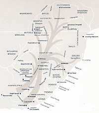 Great Trek map from www.groottrek.za.ck click to enlarge