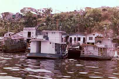Manaus Small Boat Dock Brazil Uys