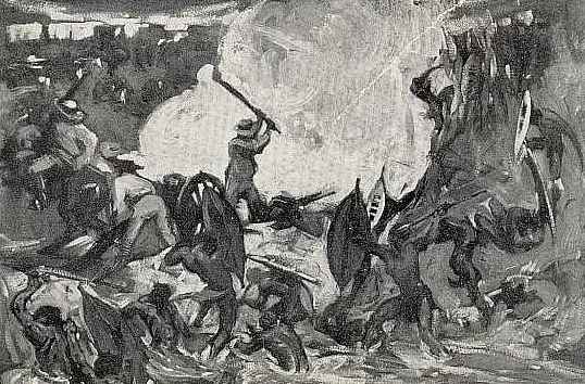 Zimbabwe: Shangani Patrol annihilated when pursuing King Lobengula