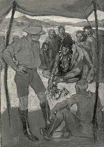 Witchdoctor Throws Bones for Treasure Hunter Thomas Lloys Ellis
