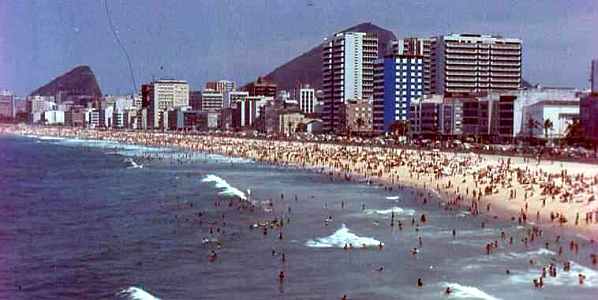 Copocabana  Beach Brazil Uys