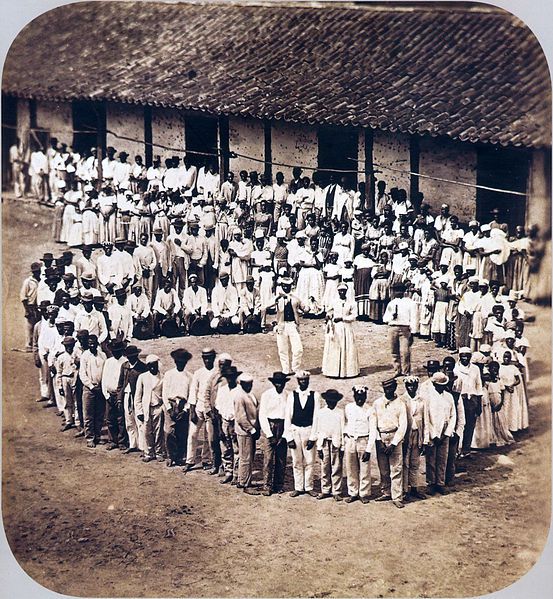 Slaves celebrate a congado in a farm in Minas Gerais, Brazil - Rui Santos