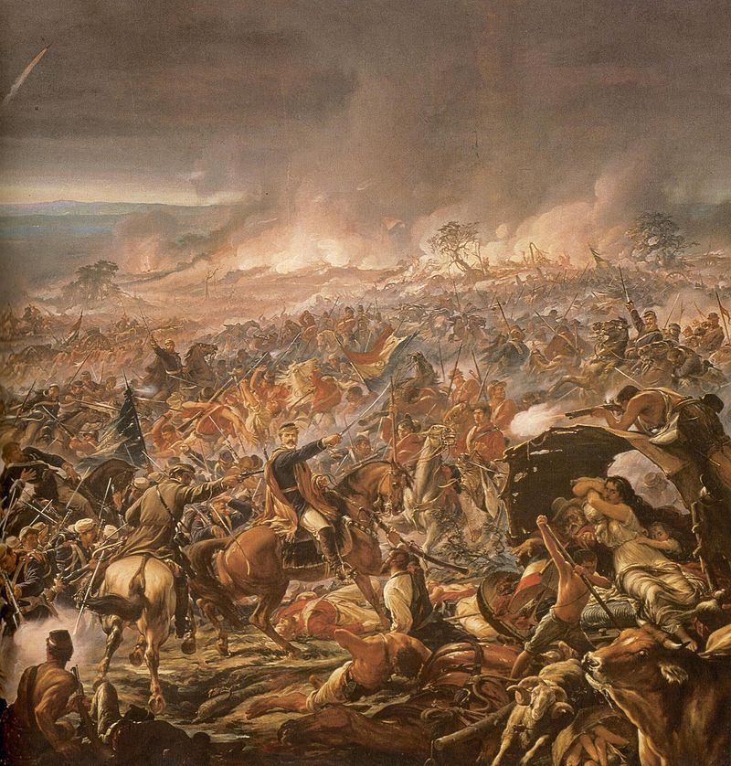 Battle of Avaí - Pedro Américo - Museu Nacional de Belas Artes, Brasil 