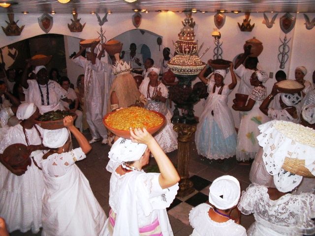 Candomblé ceremony in Brazil: Image: Wikipedia Commons