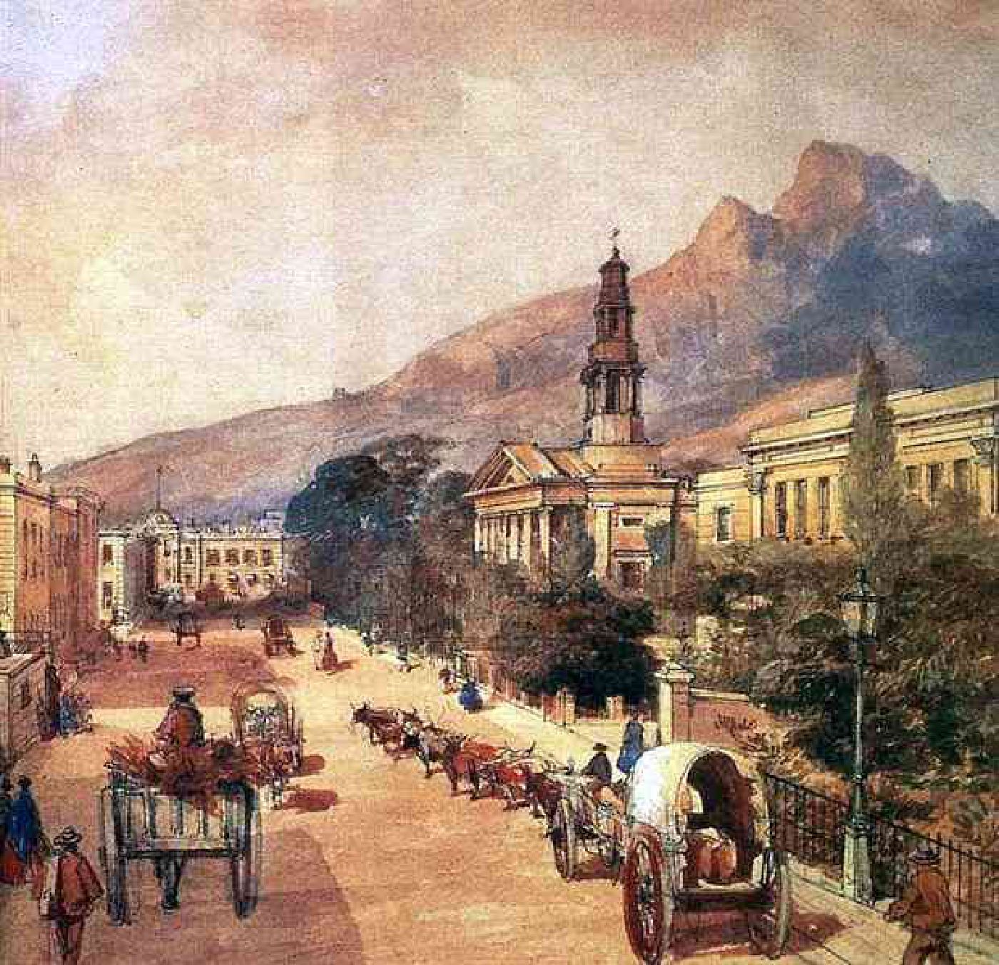 Cape Town, Cape Colony 1850 - T. Bowler 