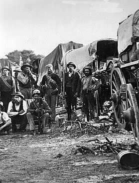 Boer commandos in the veld - Anglo-Boer War