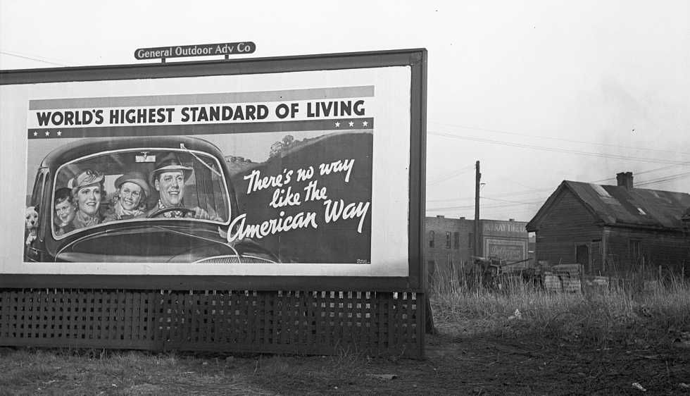 Sign in Birmingham, Alabama, 1937  Photo: Arthur Rothstein