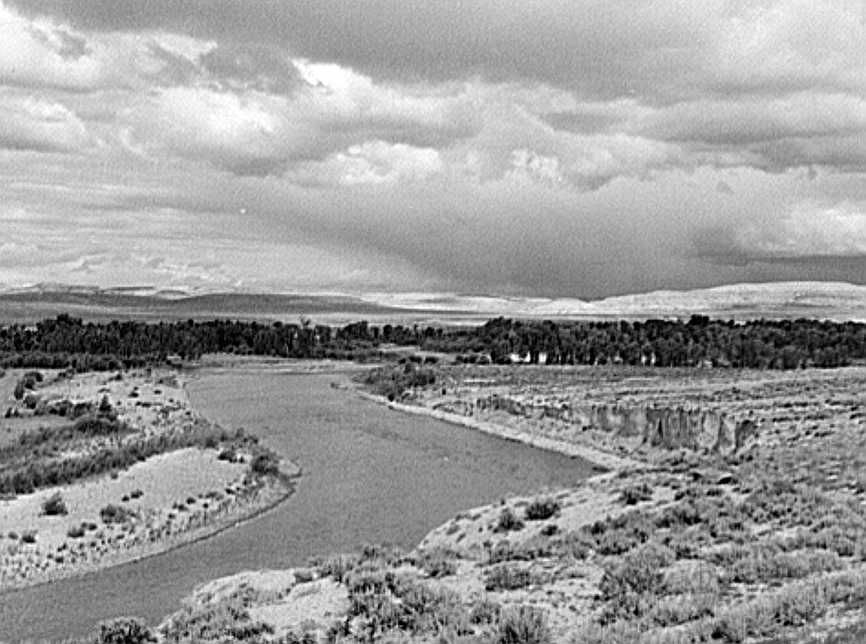 Snake River near Jackson Hole, Wyoming Photo: Marion Post Wolcott